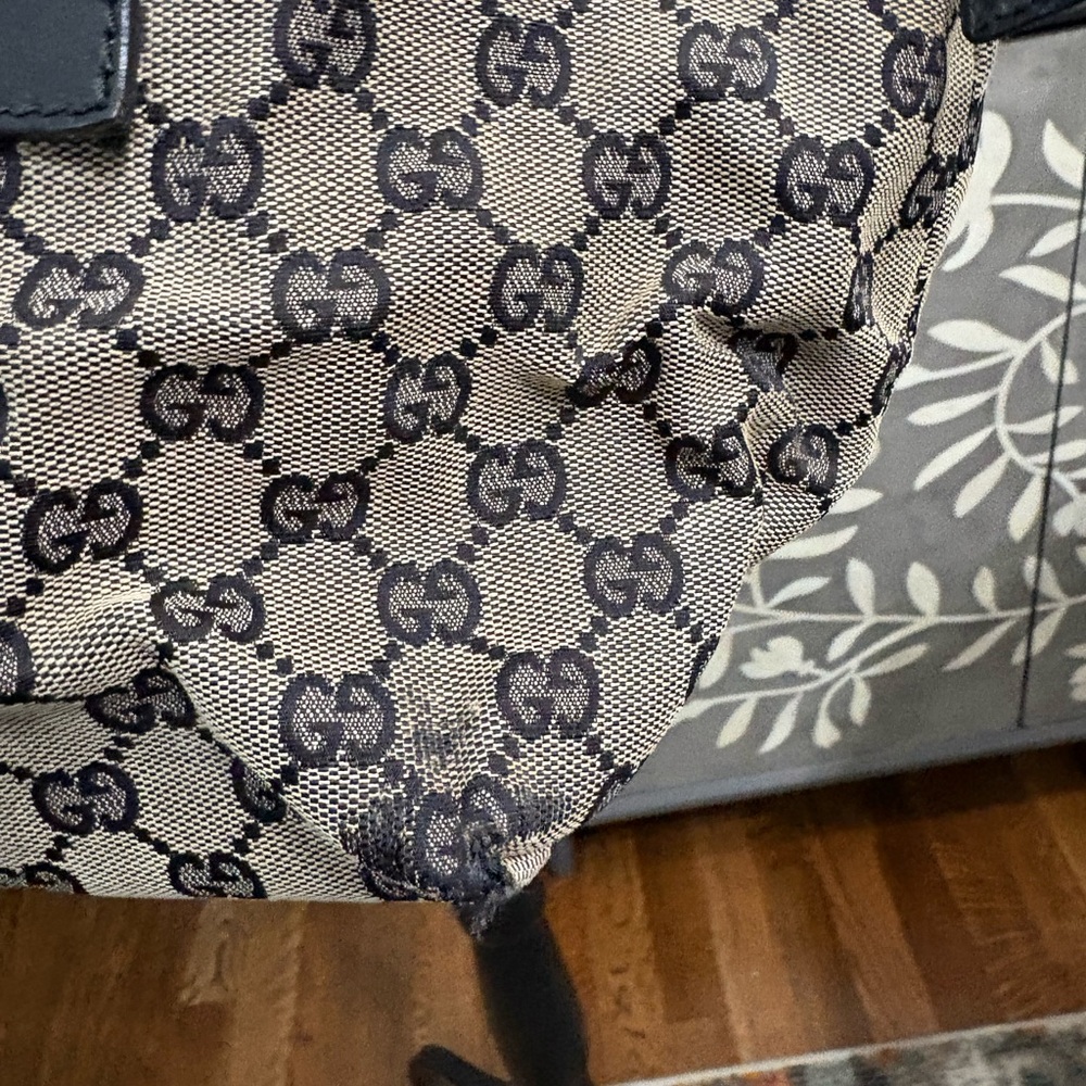 Gucci Beige and Black Women's Tote Bag - Picture 3 of 9
